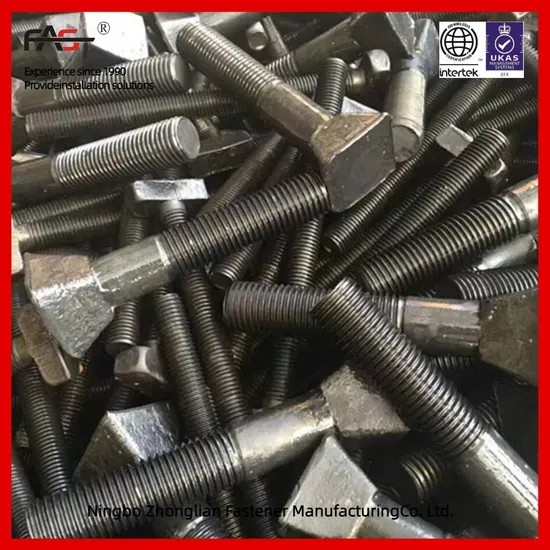 Hot Forged Steel Liner Bolt with Self-Locking Feature for Valve Assembly
